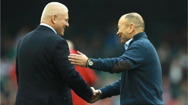 Warren Gatland and Eddie Jones