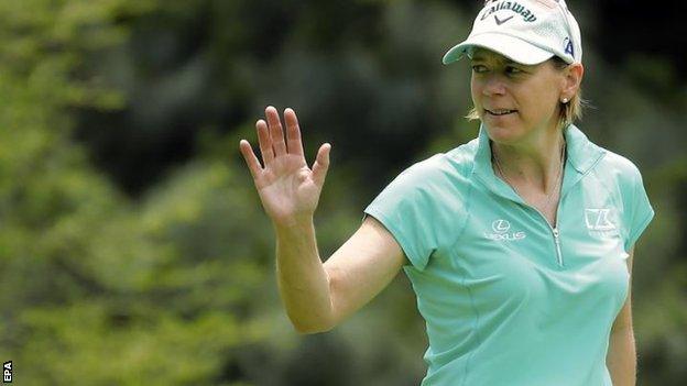 Sweden's Annika Sorenstam