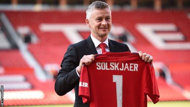 Manchester United manager Ole Gunnar Solskjaer