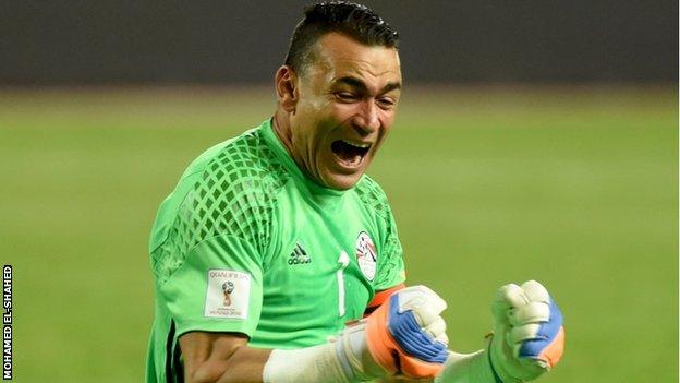 Veteran goalkeeper Essam El Hadary