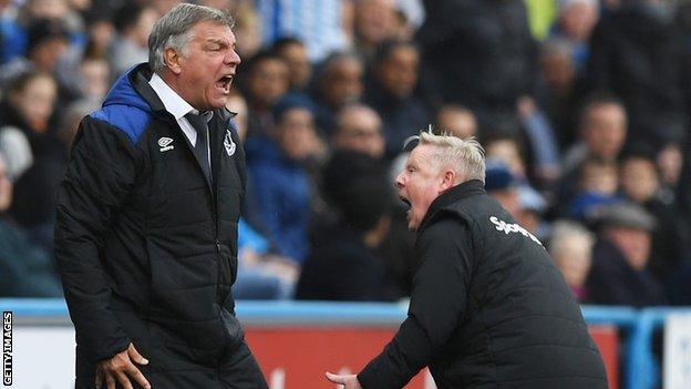 Allardyce (left) has lost just one of his last seven games