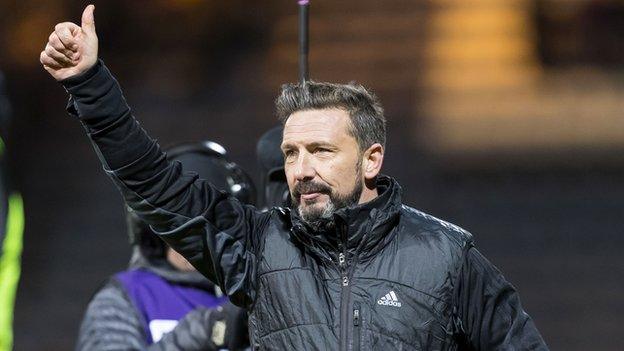 Aberdeen manager Derek McInnes