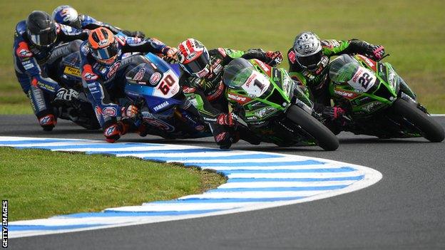 Jonathan Rea and Alex Lowes