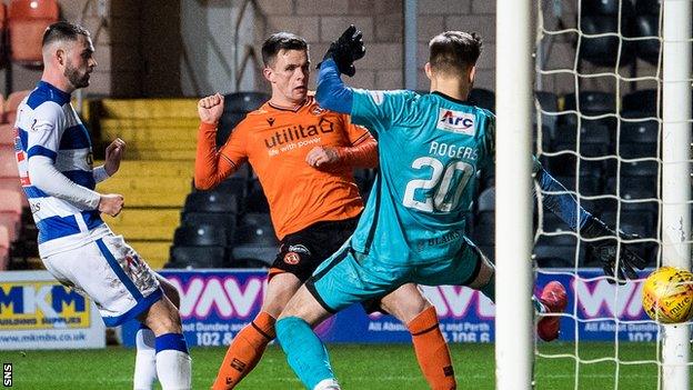 Lawrence Shankland's prolific form was key to Dundee United's Championship title success