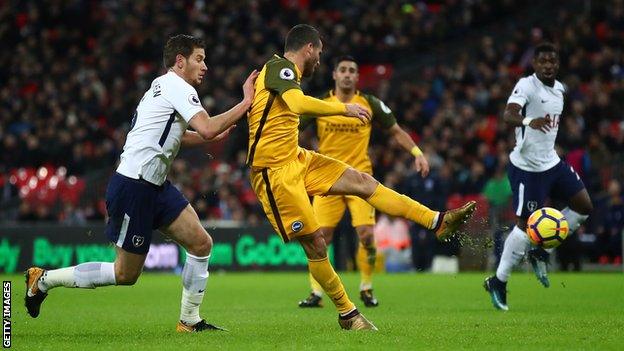 Tomer Hemed attempts a shot