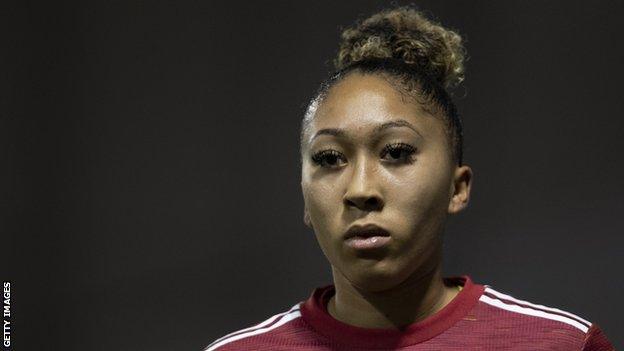 Lauren James has made seven appearances in the Women's Super League for Manchester United this season