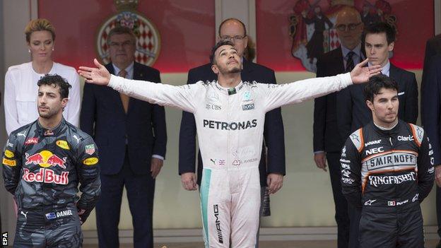 Hamilton is a triple world champion