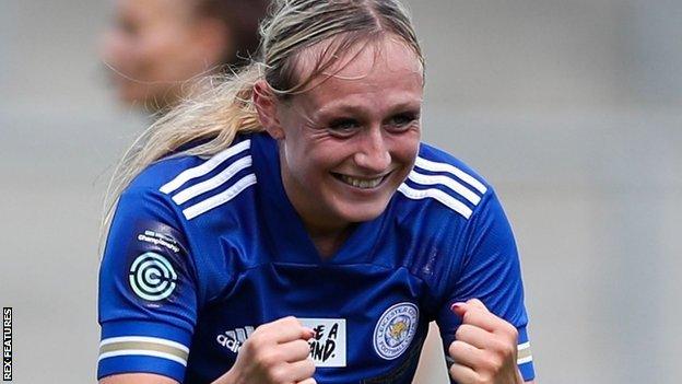 Libby Smith made 14 appearances for Leicester City in their Women's Championship title winning season