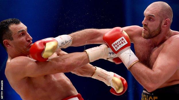 Wladimir Klitschko and Tyson Fury