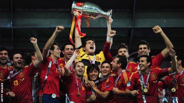 Spain win Euro 2012