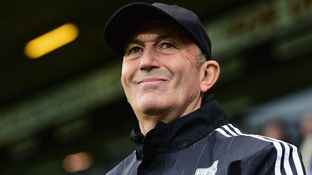 West Brom manager Tony Pulis