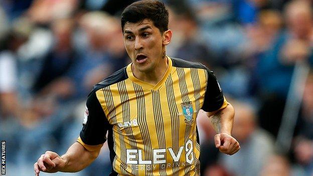 Fernando Forestieri in action for Sheffield Wednesday