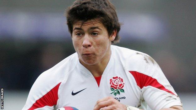 Ben Youngs playing for England Under-18s