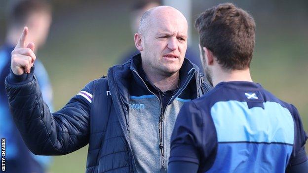 Gregor Townsend and Greig Laidlaw