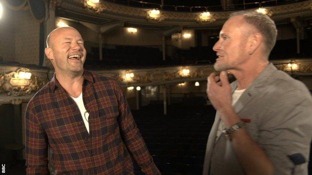 Alan Shearer and Paul Gascoigne