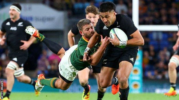 Rugby Championship Springboks edge All Blacks in final game thriller BBC Sport