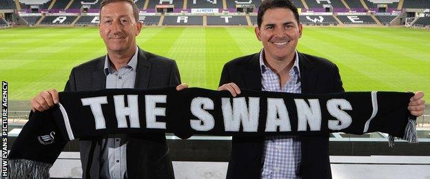 Jason Levien and Huw Jenkins