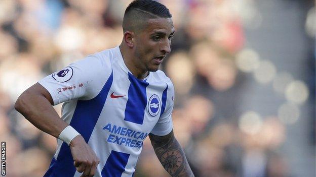 Anthony Knockaert in action for Brighton