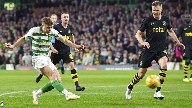 James Forrest scored for a fifth consecutive game to break AIK's resistance