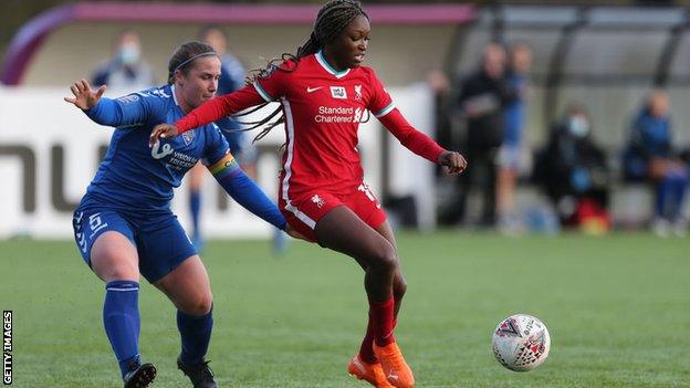 Rinsola Babajide playing against Durham