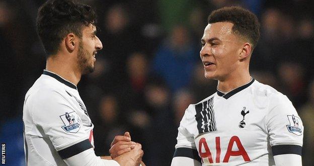 Nacer Chadli and Dele Alli