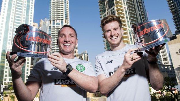 Brendan Rodgers and Stuart Armstrong