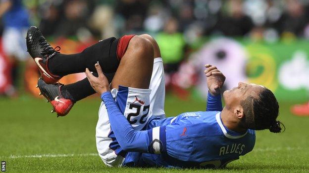 Rangers captain Bruno Alves