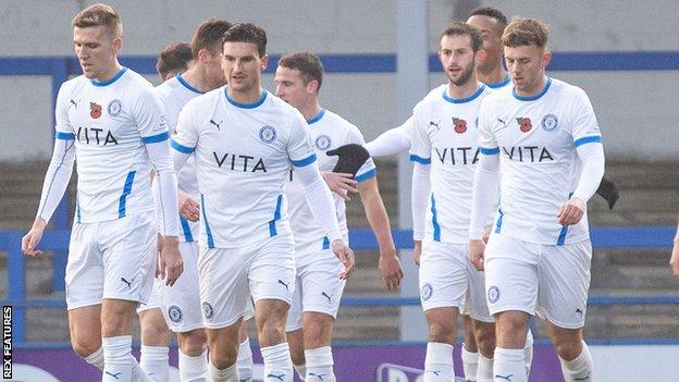 Stockport County players