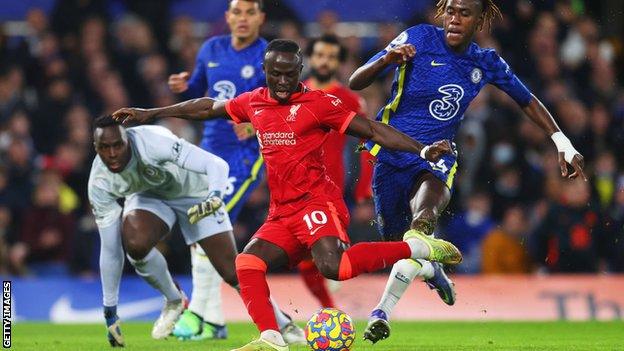 Sadio Mane's opener ended a nine-game goal drought for the Senegal forward that dated back to 20 November against Arsenal