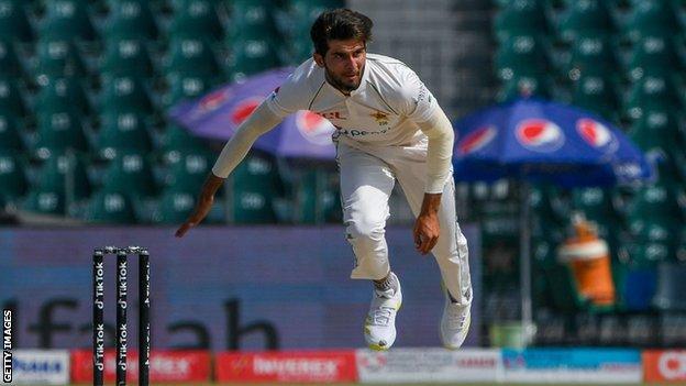 Pakistan bowler Shaheen Afridi