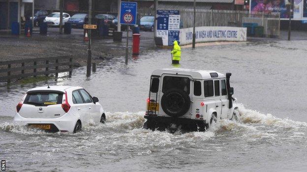 Paisley has been badly hit by flooding