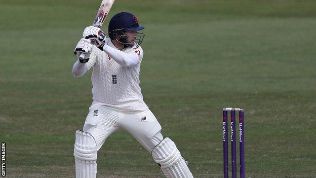 Surrey batsman Mark Stoneman averages 58