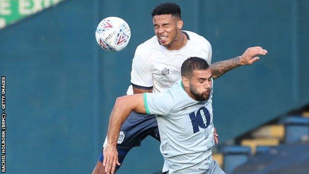 Jordan Archer, who had a year left on his deal, turned out for Bury in their pre-season friendly at Blackburn