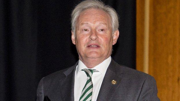 Celtic chairman Ian Bankier