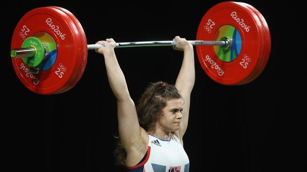 Rebekah Tiler during the 2016 Rio Olympics