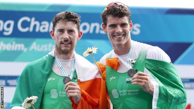 Ronan Byrne and Philip Doyle secured silver for Ireland at the World Championships in Linz in September