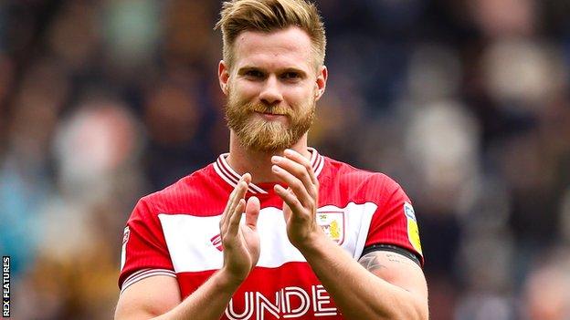 Tomas Kalas in action for Bristol City