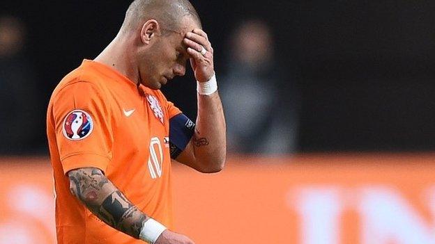 Netherlands skipper Wesley Sneijder