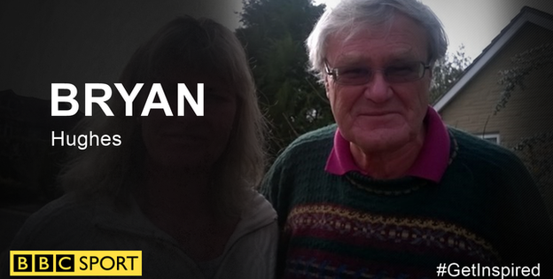 Bryan Hughes a RideLondon cyclist