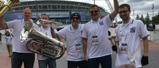 The Official England fans's band.