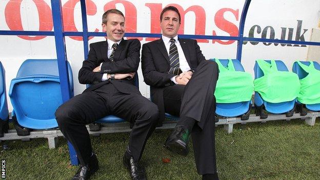 Iain Moody and Malky Mackay