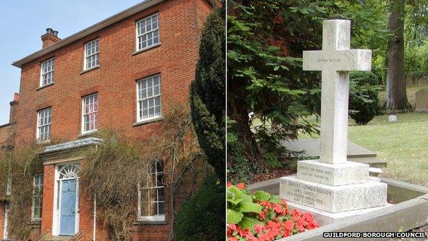 Chestnuts and Dodgson's grave