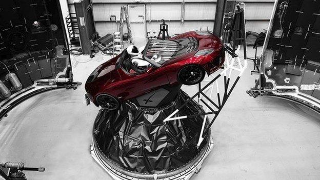 Elon Musk's roadster