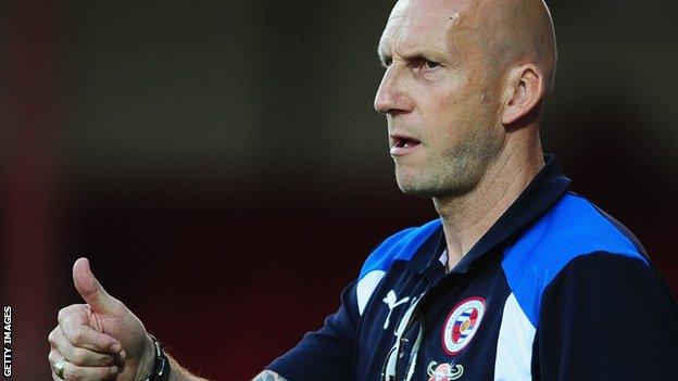 Reading manager Jaap Stam