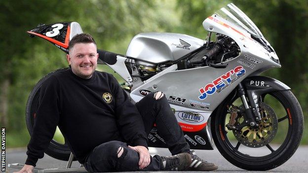 Gary Dunlop will ride the RC45 Honda his late father Joey rode in 1999