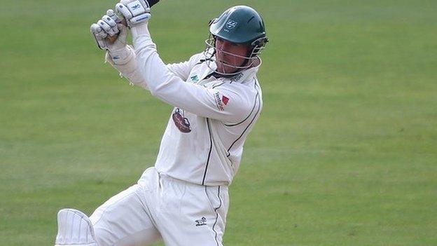 Worcestershire's Jack Shantry was a better than average tail-ender with two first-class centuries to his name