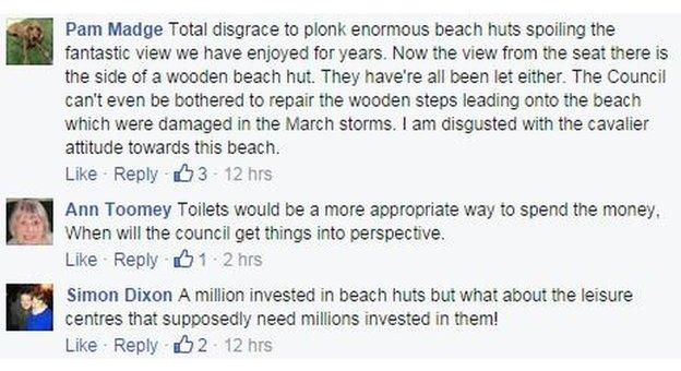 Facebook comments