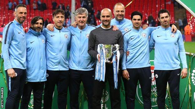 Manchester City coaching staff