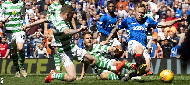 Rangers' won both Old Firm games at Ibrox last season