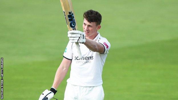 After making his first-class debut against Hampshire in May, Rob Yates has now registered a career-best six times this summer